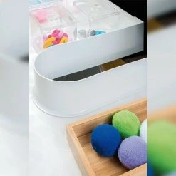 Lot De 10 Courbe Sous-éviers Pour Tiroir De Salle De Bain Gris Emuca -EMUCA Soldes 10475756 3