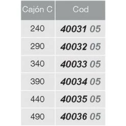 EMUCA Coulisses Cachées Slippe D'extraction Partiel Avec Fermeture Douce Et Crochet - Talla 290mm -EMUCA Soldes 19684982 3