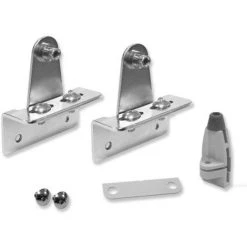 EMUCA Fixation Pour Portes En Aluminium Flap 2 - Talla