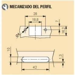 EMUCA Charnière C95 P/A Droite 110° (10 Unit) - Talla 7 EMUCA Charnière C95 P/A Droite 110° (10 Unit) - Talla -EMUCA Soldes 23965124 3