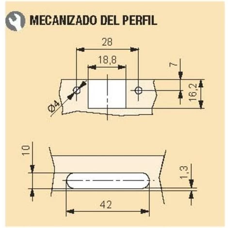 EMUCA Charnière C95 P/A Droite 110° (10 Unit) - Talla 5 EMUCA Charnière C95 P/A Droite 110° (10 Unit) - Talla – Image 3