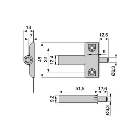 EMUCA Piston Amortisseur Minidamp 2 - Talla 4 EMUCA Piston Amortisseur Minidamp 2 - Talla – Image 2