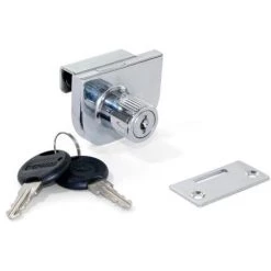 EMUCA Loqueteau à Cylindre Pour 2 Portes En Verres - Talla