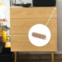 Emuca Tourillons, D. 10 Mm, 40 Mm, Bois, 100 Ut. - Talla -EMUCA Soldes 23965753 3