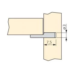 Emuca Support Pour étagères En Bois, Cuillère, D. 3 Mm, Acier, Nickelé, 50 Ut. - Talla -EMUCA Soldes 23965762 3