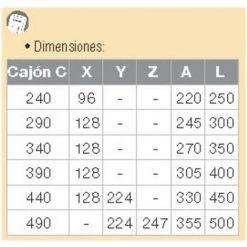 EMUCA Coulisses à Sortie Partielle Avec Fermeture Amortie - Talla 290mm -EMUCA Soldes 23965849 4
