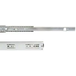 Emuca Pair De Coulisses à Billes Pour Tiroirs Avec Sortie Totale Avec Equerres, Hauteur 45 Mm, 300, Zingué, Acier - Talla -EMUCA Soldes 23965878 4