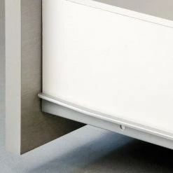 Emuca Paire De Coulisses à Roulettes Pour Tiroirs, Fermeture Avec Chute, 800 Mm, Sortie Partielle, Gris Métallisé - Talla -EMUCA Soldes 23965889 4