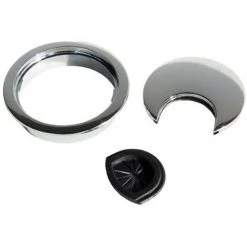 Emuca Couvercle Passe-câbles Circulaire, D. 60 Mm, à Encastrer, Zamak, Chromé - Talla -EMUCA Soldes 23965907 4