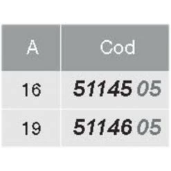 EMUCA Goujon Double Pour Excentrique T15 (10units) - Talla 19mm -EMUCA Soldes 23965969 3