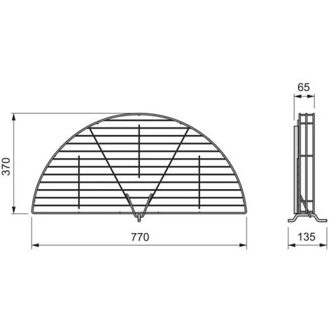 EMUCA Kit 2 Plateau 1/2 Lune Supra ( 2 Un) - Talla 4 EMUCA Kit 2 Plateau 1/2 Lune Supra ( 2 Un) - Talla – Image 2