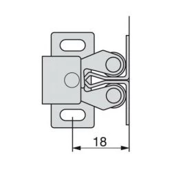 EMUCA Loqueteau Silencieux (10 Unites) - Talla -EMUCA Soldes 23967512 3