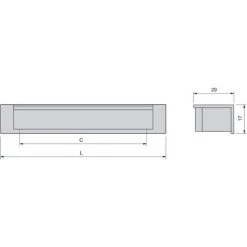 EMUCA Poignée Modena Avec Entraxe 128mm - Talla -EMUCA Soldes 23967519 2
