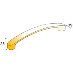 EMUCA Poignée Minneapolis - Talla Chrome Mat -EMUCA Soldes 23967567 2