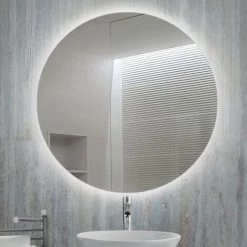 Emuca Miroir De Salle De Bain Cassiopeia Avec éclairage Décoratif à LED De Ø60cm -EMUCA Soldes 28327535 4