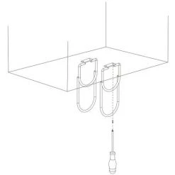 Emuca Porte-bouteille Pour Meubles, Fixation Sous L’étagère, 2 Trous, Acier, Chromé. -EMUCA Soldes 28327562 4