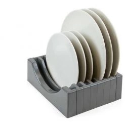 Emuca Porte-assiettes Pour Meuble, Capacité 13 Assiettes, Plastique, Gris Anthracite. 11 Emuca Porte-assiettes Pour Meuble, Capacité 13 Assiettes, Plastique, Gris Anthracite. -EMUCA Soldes 29092773 5