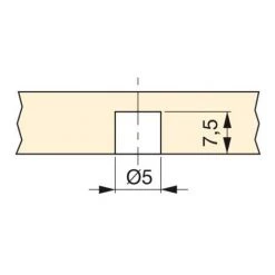 Emuca Écrou à Expansion, M4, D. 5.5 Mm, Laiton, 100 Ut. - Talla -EMUCA Soldes 29407221 5