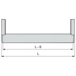 Emuca Kit Tube De Penderie, Circulaire, D. 28 Mm, 950 Mm, Aluminium, Couleur Moka, 2 Ut. - Talla -EMUCA Soldes 29407251 4