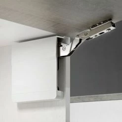 Emuca Compas Pour Portes Relevables Agile, 1800 - 3500, Plastique Blanc, Acier Et Plastique, 1 Ut. - Talla -EMUCA Soldes 31555513 4