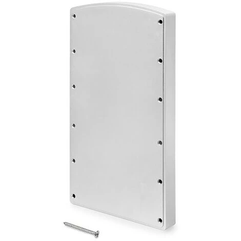 Emuca Accessoire Latéral Pour Penderie Rabattable, Plastique, Gris Métallisé, 2 Un 3 Emuca Accessoire Latéral Pour Penderie Rabattable, Plastique, Gris Métallisé, 2 Un