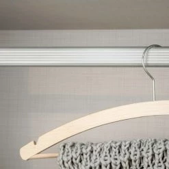 Emuca Kit Tube De Penderie 30x15 Mm Aluminium, 750 Mm, Anodisé Mat -EMUCA Soldes 34342236 5