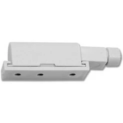 EMUCA Fermeture Push Latch à Visser (10 Unit) - Talla Amortissesur/ Plastique Gris
