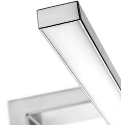 Emuca Spot LED Pour Miroir De Salle De Bain Virgo, IP44, 300 Mm, Plastique, Chromé -EMUCA Soldes 37541432 5