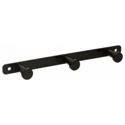 Emuca Cintre Mural Hamilton, Acier, Peint En Noir -EMUCA Soldes 37541463 4