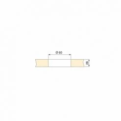 Emuca Passe-câbles Pour Table Roundot, Plastique, Noir, 10 Un. 9 Emuca Passe-câbles Pour Table Roundot, Plastique, Noir, 10 Un. -EMUCA Soldes 37541472 3