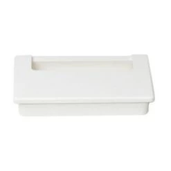 Emuca Passe-câbles Pour Table Plasquare 1, Plastique, Blanc, 5 Un -EMUCA Soldes 37541484 4