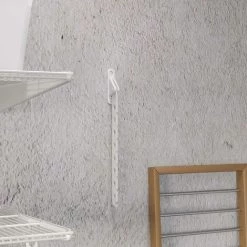 Emuca Crochets De Cintres Rabattables Pour Penderies Jagmet, Peint En Blanc, Acier - Peint En Blanc -EMUCA Soldes 40916677 3