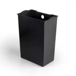 Emuca Conteneur Rectangulaire Extérieur Pour Le Recyclage Avec Ouverture à Pédale, Peint En Blanc, Aluminium -EMUCA Soldes 45943080 4