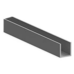 EMUCA PLACARD Profil U6 10mm. - Talla Aluminium