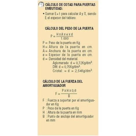 EMUCA Amortisseur à Gaz Pour Portes Relevables - Talla 243mm / 8Kg 6 EMUCA Amortisseur à Gaz Pour Portes Relevables - Talla 243mm / 8Kg – Image 4