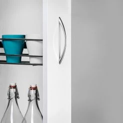 Emuca Poignée Pour Meuble, Entraxe 128 Mm, Zamak, Nickel Satiné, 20 Ut. -EMUCA Soldes 54868272 3