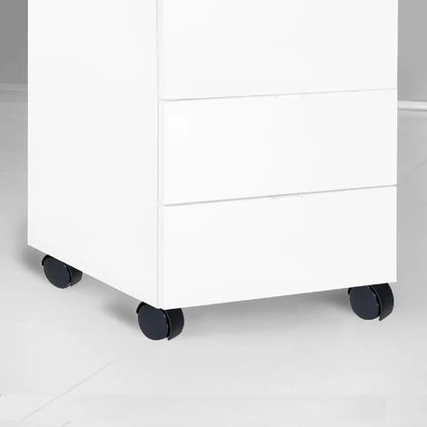 Emuca Kit De 4 Roulettes Pour Caisson à Tiroirs Emuca De D. 40 Mm Avec Plétine De Montage Et Roulements à Billes 5 Emuca Kit De 4 Roulettes Pour Caisson à Tiroirs Emuca De D. 40 Mm Avec Plétine De Montage Et Roulements à Billes – Image 3