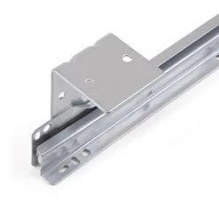 Emuca Paire De Coulisses Porte-clavier à Galets, Acier, Gris Métallisé -EMUCA Soldes 54868354 4