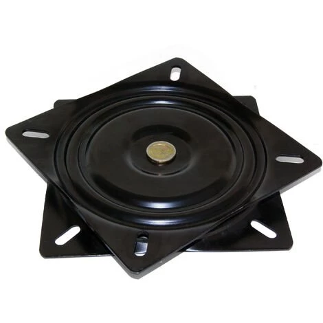 Emuca Plateforme Tournante TV, Charge 10 Kg, Acier, Noir 3 Emuca Plateforme Tournante TV, Charge 10 Kg, Acier, Noir