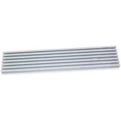 Emuca Grille Four, Module 600 Mm, Aluminium, Anodisé Mat