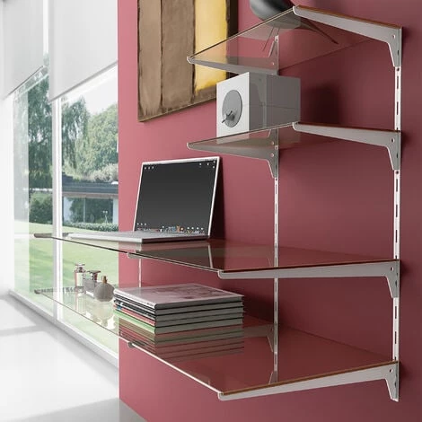 Emuca Profils D'armoire, Perforation Double, Pas 32 Mm, 951 Mm, Blanc, 10 Ut. - Peint En Blanc 4 Emuca Profils D'armoire, Perforation Double, Pas 32 Mm, 951 Mm, Blanc, 10 Ut. - Peint En Blanc – Image 2