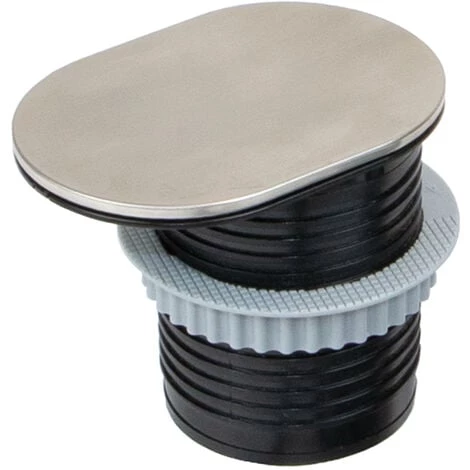 Emuca Tour De 1 Prise Avec 1 Port USB Vertikal Flat60, à Encastrer, Avec Couvercle, Type Schuko, Acier Et Plastique, Inox 2 Emuca Tour De 1 Prise Avec 1 Port USB Vertikal Flat60, à Encastrer, Avec Couvercle, Type Schuko, Acier Et Plastique, Inox