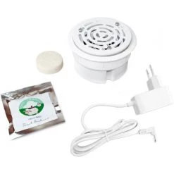 Emuca E-Fan Assainisseur D'air, Plastique, Blanc - Plastique Blanc