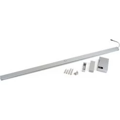 Emuca Barre De Penderie Pour Armoire Castor Avec Lumière LED, Batterie Amovible Et Détecteur De Mouvement, 1.008, Anodisé Mat, 1 Ut. -EMUCA Soldes 54869115 3