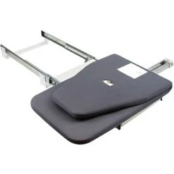 Emuca Planche à Repasser Pliable Pour Meuble, Amovible, Montage Sur étagère, Acier Et Bois. - Transparent / Indeterminé -EMUCA Soldes 54869362 4