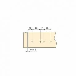Emuca Ferme-porte Push Lite à Visser Sur L'armoire Avec Réglage, 80 Mm, Amortisseur, Plastique Gris, Plastique, 10 Unités -EMUCA Soldes 57553490 3