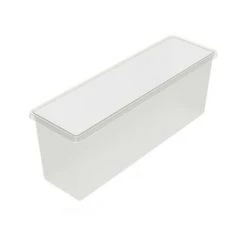 Emuca Plateau Auxiliaire Pour Placards Et Dressings Hack, Plastique, 1 Lot De 2 Unités - Talla