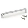 Emuca Poignée Pour Meuble Zagreb, Entraxe 160 Mm, Chromé, Zamak, 20 Ut. - Talla -EMUCA Soldes 63598929 1