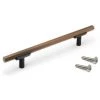 Emuca Poignée Pour Meuble Riad, Entraxe 128 Mm, Bronze, Aluminium, 20 Ut., 20 U - Talla -EMUCA Soldes 63599156 1