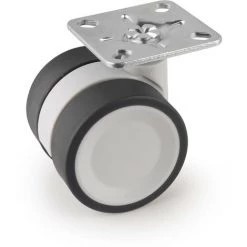 Emuca - Kit Roulettes Bowl 2 D50mm Charge 60kg Avec Vis De Fixation - 2041320 -EMUCA Soldes 66401776 5